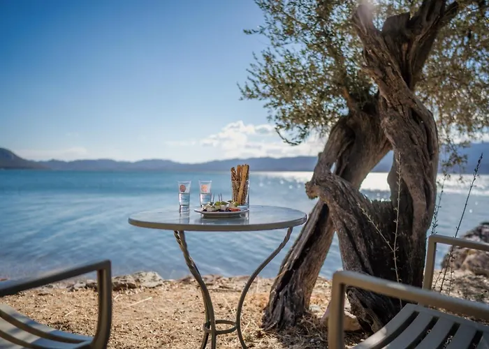 Traditional Stone House In Seafront Olive Grove A